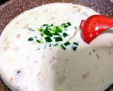 ほっこり♪野菜たっぷり濃厚ミルク粥作り方7写真