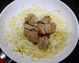 簡単！ミートチーズキャベツ作り方1写真