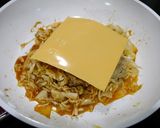 簡単！ミートチーズキャベツ作り方2写真