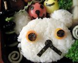 キャラ弁☆しろくまちゃん弁当作り方2写真