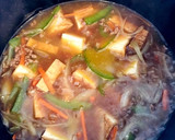 アメリカ★厚揚げとたっぷり野菜あんかけ丼作り方8写真