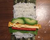 節分に◎サラダ恵方巻き（巻きす不要）作り方6写真
