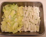 白菜と厚揚げの煮びたし作り方1写真