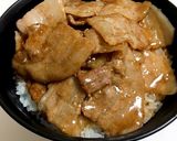 甘辛ジューシー豚丼作り方6写真