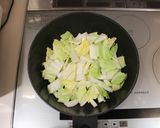 白菜と豚肉のみぞれ煮作り方3写真