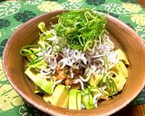アボカド・納豆・しらす＆おろし丼作り方4写真