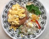 レンジで簡単、ベジオムボウル作り方12写真