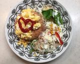 レンジで簡単、ベジオムボウル作り方13写真