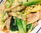 豆乳カルボナーラ作り方10写真
