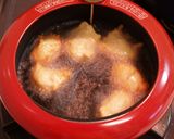 ふんわり鶏団子のおろしリンゴ酢がけ作り方3写真