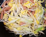 キムチ焼きうどん作り方2写真