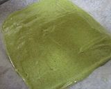 卵ひとつで抹茶の餡ロール作り方4写真