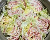 大量消費☆白菜のミルフィーユ大根おろし鍋作り方2写真