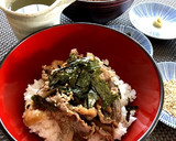 土用丑の日・ひつまぶし風★牛肉まぶしご飯作り方6写真