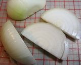 新玉ねぎの豚肉ロール作り方1写真