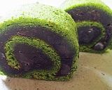 卵ひとつで抹茶の餡ロール作り方12写真