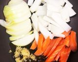 鶏とトッポギの韓国風スープ作り方4写真