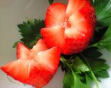 華麗✿苺の花✿作り方3写真