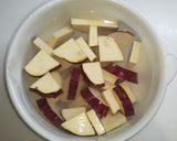 ホットクックで作るさつまいものワイン煮作り方1写真