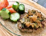 カラルー入りハンバーグ作り方7写真
