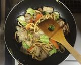 超簡単☆あっという間に焼きうどん作り方4写真
