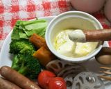 温野菜サラダ♪をHOTチーズマヨソースで作り方8写真