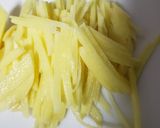 じゃがいもとしょうがの春雨スープ作り方1写真