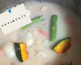 冬野菜たっぷりクリームシチュー作り方4写真