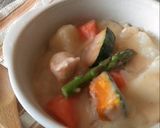 冬野菜たっぷりクリームシチュー作り方5写真