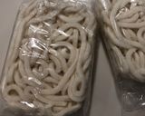 パパっとお昼に作れる！肉味噌うどん作り方3写真