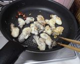 牡蠣とほうれん草のソテー作り方2写真