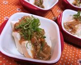 速攻！ひと手間【なめ茸納豆の冷奴】作り方4写真