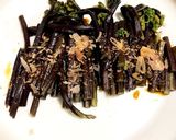 塩だけであく抜き！わらびのおひたし！作り方5写真