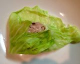 チキンロールキャベツのトマト煮込み作り方5写真