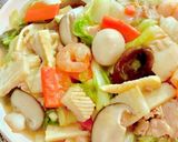 ＊簡単！基本の八宝菜・中華丼＊作り方8写真