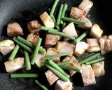 炒飯の素で!ゴロゴロハムの焼うどん作り方6写真