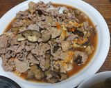 美味✨豚肩ロースと茄子の味噌卵とじ作り方8写真