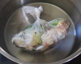 非常食★ポリ袋で　白菜とさば缶の煮込み作り方3写真