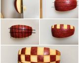 りんごの飾り切り作り方4写真