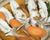 ちくわ＆エリンギの野菜うどん鍋作り方3写真