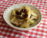 白菜とキノコのパパっと炒め★簡単副菜作り方4写真