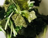 水菜と海苔のわさび和え作り方3写真