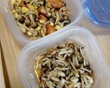 しめじ１束を２種類のお弁当の具に作り方8写真