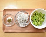 枝豆、しらすの柚子胡椒おにぎり作り方1写真
