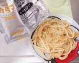パスタソースでたらこバターうどん♪作り方7写真