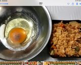 誰でも出来るゴロっと具沢山四角オムライス作り方9写真
