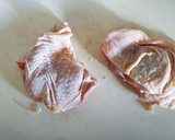 鶏もも肉まるごと唐揚げ♪簡単手抜き☆*。作り方1写真