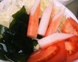 サラダにちょこっとワカメ(*^^)v作り方22写真