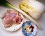 酒好き主人のおつまみ③焼き鳥風味の白菜煮作り方1写真