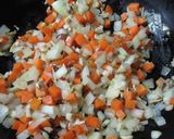 野菜たっぷり和風オムライス作り方1写真